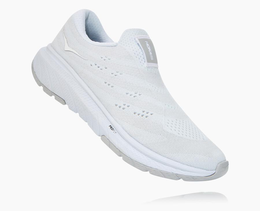 Hoka One One Cavu 3 Slip Promenadskor Dam - Vita - HQZKR-8195